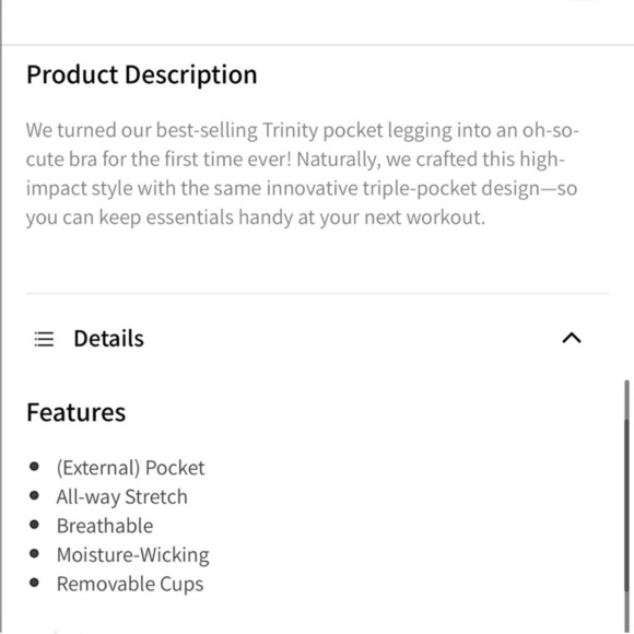 NWOT FABLETICS black / micro leopard Trinity high impact sports bra M - Picture 9 of 9